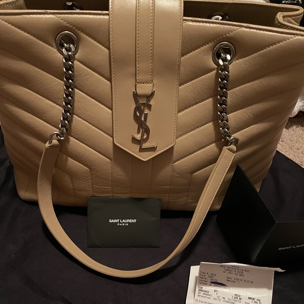 Saint Laurent loulou tote